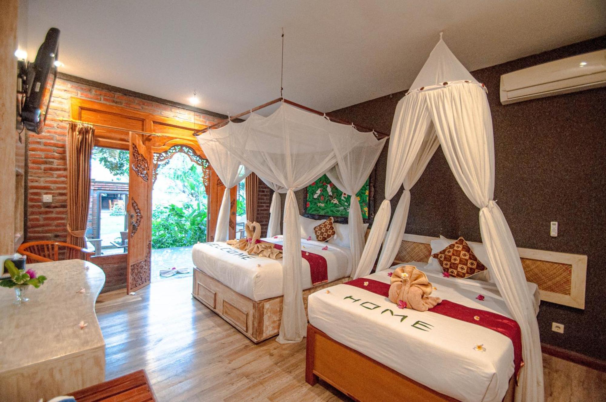 Kubuku Eco Dive Lodge And Yoga Пемутеран Экстерьер фото
